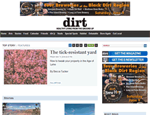 Tablet Screenshot of dirt-mag.com